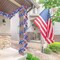 33FT 4th of July Tinsel Garland – Red, White & Blue Patriotic Foil with Stars for Party & Holiday Decor